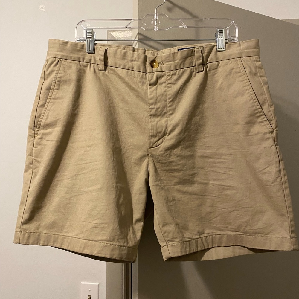 Vineyard Vines Men’s Breaker Short - Khaki - Size 36